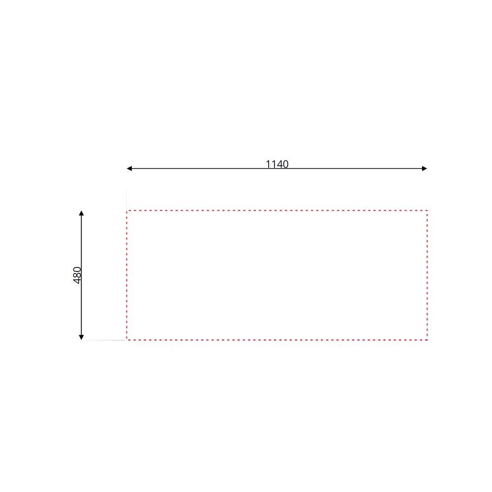 Lavello incasso acciaio inox 116x50 cm doppia vasca e gocciolatoio sinistro SA138