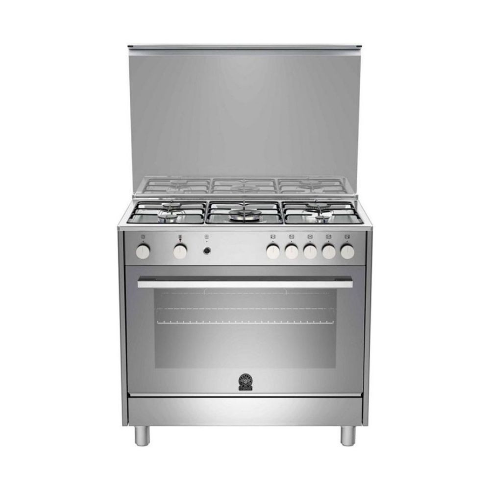 Cucina LA GERMANIA TUS95C21DXB 90x60 maxi forno gas grill elettrico 5 fuochi classe A+