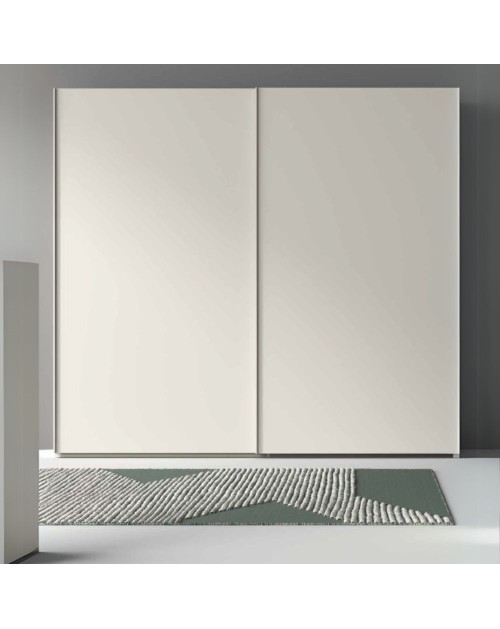 Armadio 2 ante scorrevoli maxi bianco nuvola opaco Vip 276x67x252H