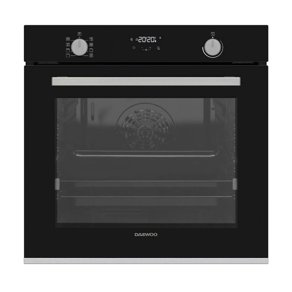 Forno elettrico multifunzione colore nero Daewoo 07PR28M2IT con funzione pirolisi classe A