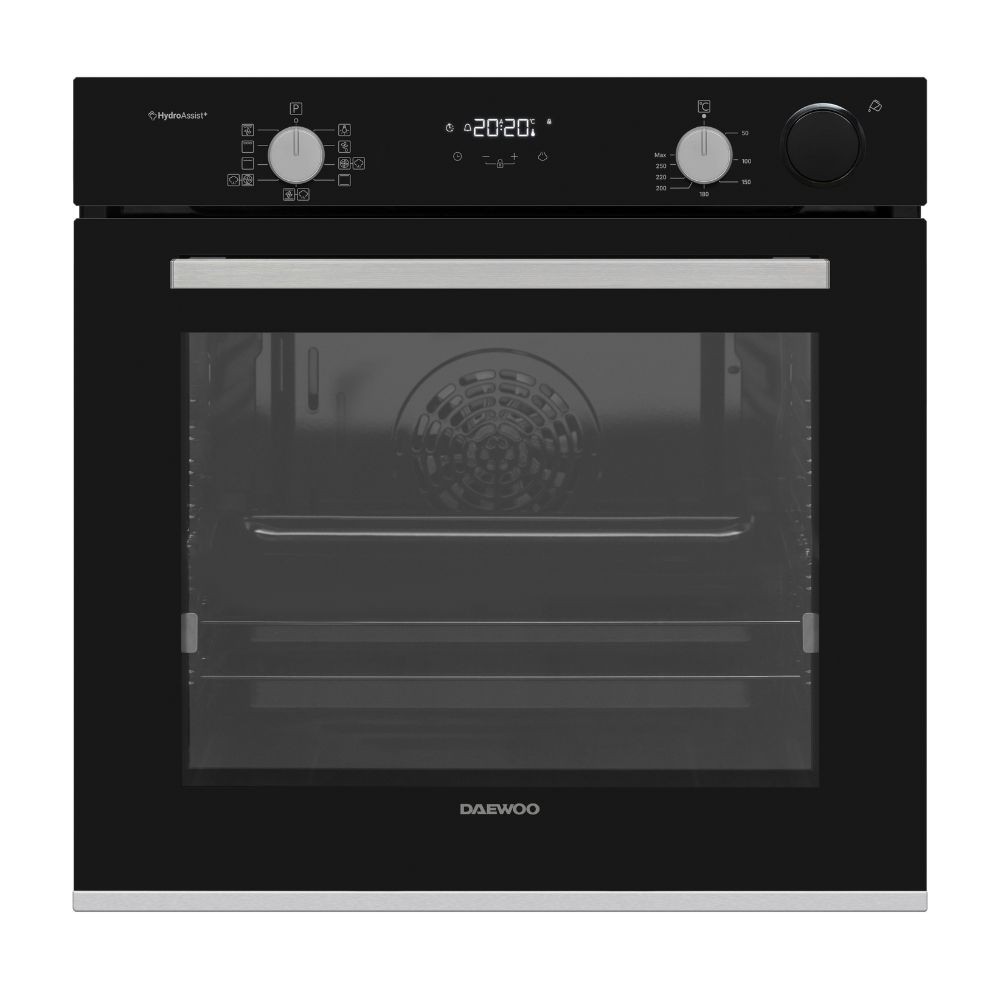 Forno elettrico multifunzione colore nero Daewoo 07HR19M21T con funzione vapore classe A