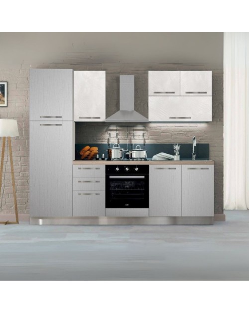 Cucina Molly tortora e canyon white elettrodomestici inclusi 255