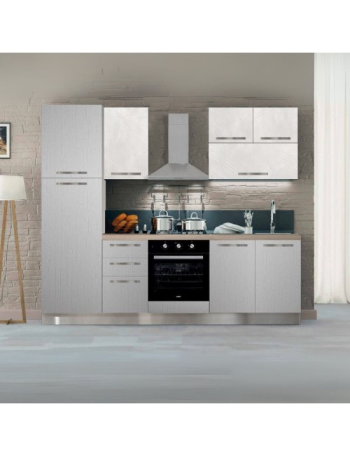 Cucina Molly tortora e canyon white elettrodomestici inclusi 255