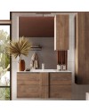 Mobile bagno sospeso Salemi80 colore rovere mercure 80x47x53H