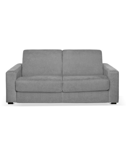 Divano letto 3 posti Kriog tessuto Barrel90 grigio 197x96x90h