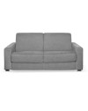 Divano letto 3 posti Kriog tessuto Barrel90 grigio 197x96x90h