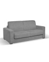 Divano letto 3 posti Kriog tessuto Barrel90 grigio 197x96x90h