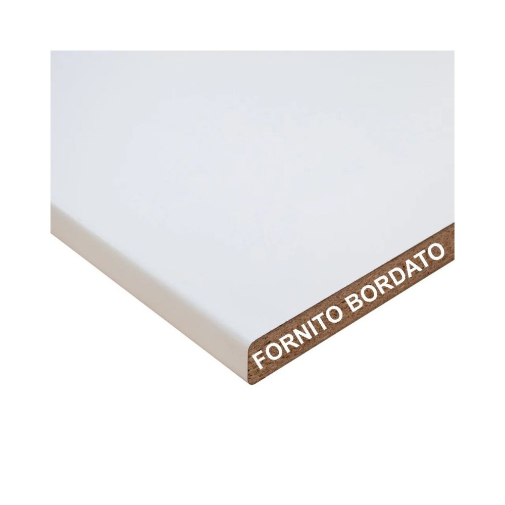 Top cucina forato reversibile colore bianco 180x60x4H