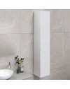 Colonna pensile bagno colore bianco 30x32x180 con anta: eleganza e funzionalità per ogni ambiente