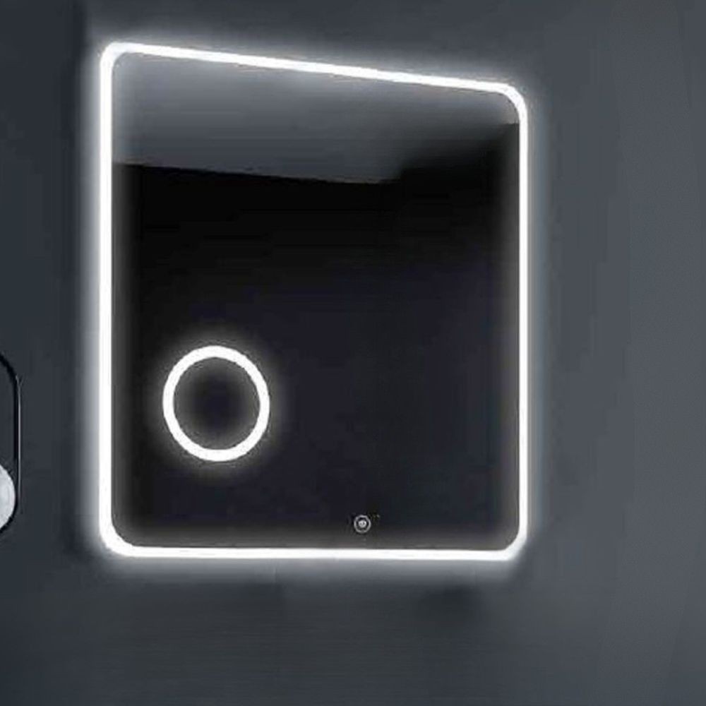 Specchio bagno illuminazione LED anti appannamento Hanoi 60x80: innovazione e stile per un bagno di design