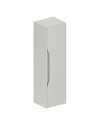 Colonna bagno sospesa Soho colore cashmere opaco effetto cannettato 35x30x120H