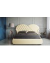 Letto con contenitore Marubi crema