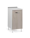 Base cucina con anta 40x50x85H colore olmo