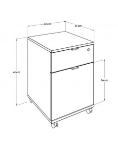 Cassettiera da Ufficio con Ruote rkm311 Prezzo