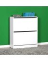 Scarpiera due ante a ribalta SHC520BY1 colore bianco 73x26x84H