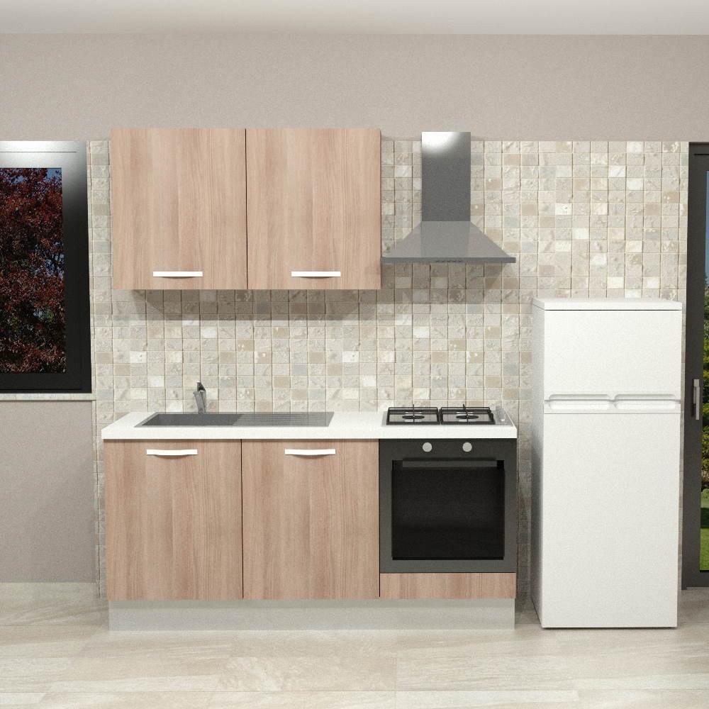 Cucina moderna Ariete 180x217 H