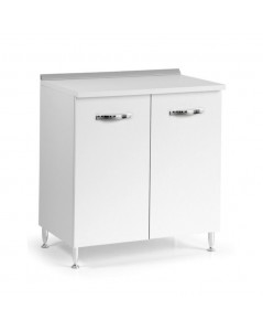 Base Cucina Due Ante 80x50x85H Colore Bianco Frassinato Prezzo