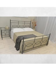 Letto Matrimoniale Ferro Battuto Silene Colore Antracite Prezzo